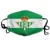 Испанский Re-al Betis Football Club Logo Face Mask Fashion Protection Mask Многоразовая Моющаяся С фильтрами PM2.5 Для Мужчин Женщин Детей