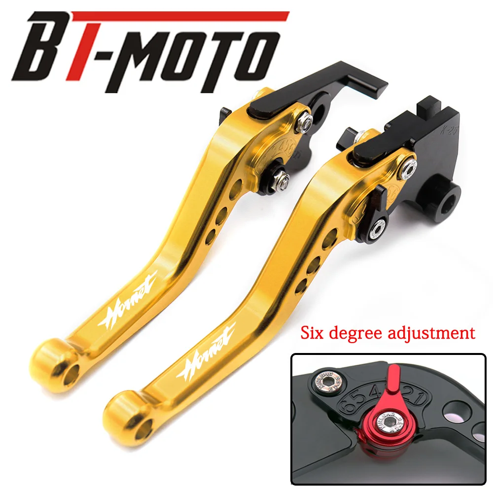 Мотоцикл с ЧПУ Алюминиевые Регулируемые тормозные рычаги сцепления для Honda CB600F CB650F Hornet 2007 2008 2009 2010 2011 2012 2013
