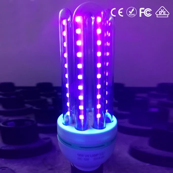 

E27 UVC Ultraviolet UV Light Tube Bulb Disinfection Lamp Ozone Sterilization Mites Lights Germicidal Lamp Bulb AC220V 15-25W