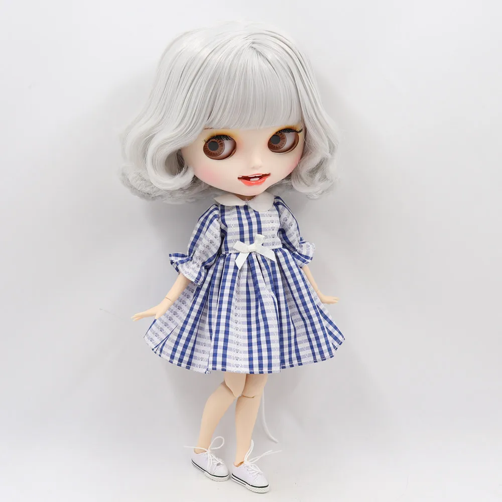 ICY 1/6 Blyth Кукла под заказ № BL1003 белая кожа и соединение тела с открытым ртом матовое лицо для девочки Подарочная игрушка