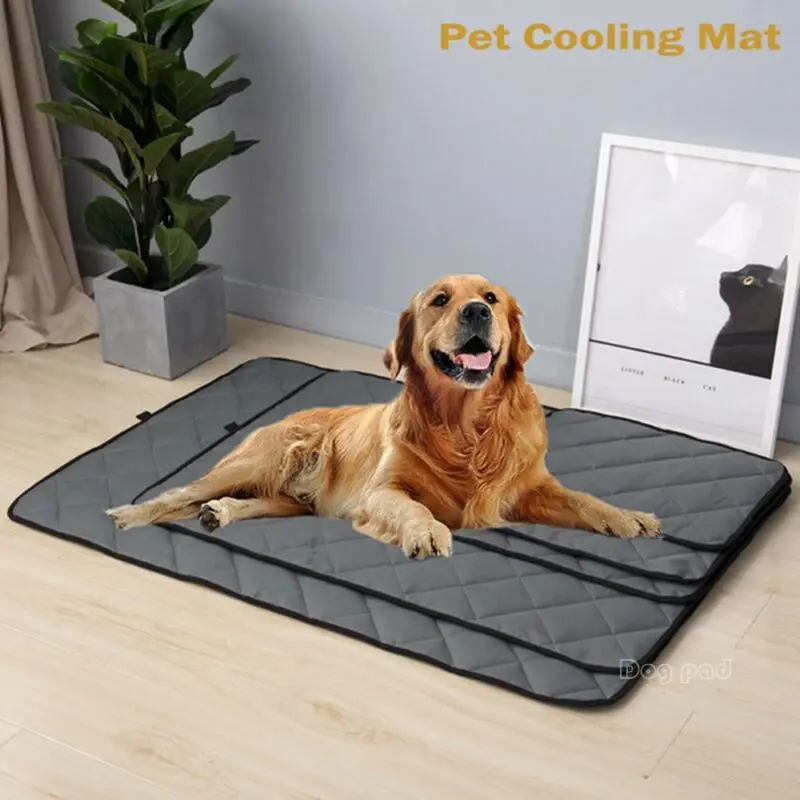 Fashion Pet New Summer Cooling Soft Summer Cat Dog Mat Cold Gel Pad Comfortable Cushion for Dog Cat Puppy