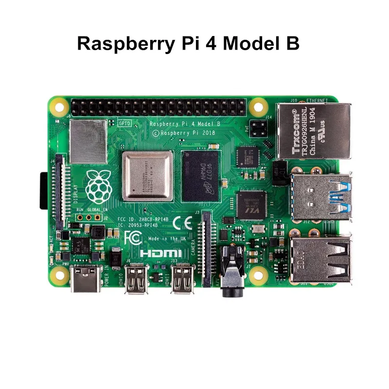  Original Raspberry Pi 4 Module B with 4GB RAM BCM2711 Quad Core Raspberry Pi 4B+ Board WIFI Bluetoo
