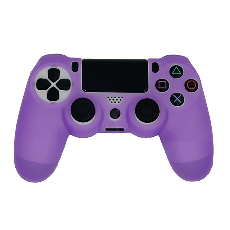 Силиконовый защитный чехол для Ps4 Контроллер sony Playstation для Ps4 контроллеры 4 геймпад джойстик - Цвет: PP
