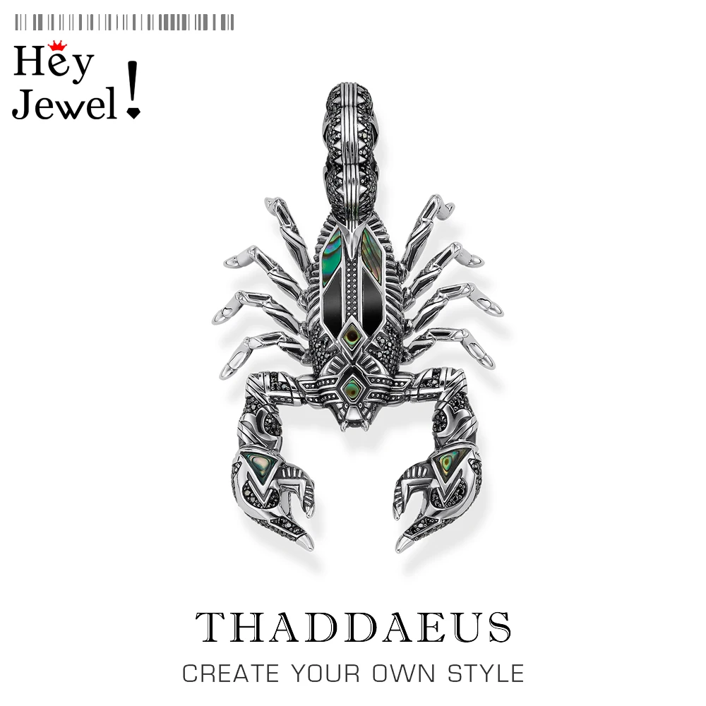 

Кулон скорпион, 2021 совершенно новые изящные Rebel Street ювелирные изделия, европейская бижутерия, винтажный подарок для женщин и мужчин