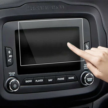 

Replacement For Jeep Renegade 2015-2017 Car GPS Navigation Screen Protector DVD Screen Tempered Glass Cover Film