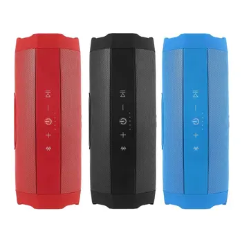 

Swiss Digital Dulect IP66 Waterproof Sound Box BT Wireless Extra Bass Sound Support Two-channel Stereo & 3D Sound SP09