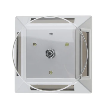 

Solar Powered Rotating Rotary Phone Jewelry Display Plate Stand Silver