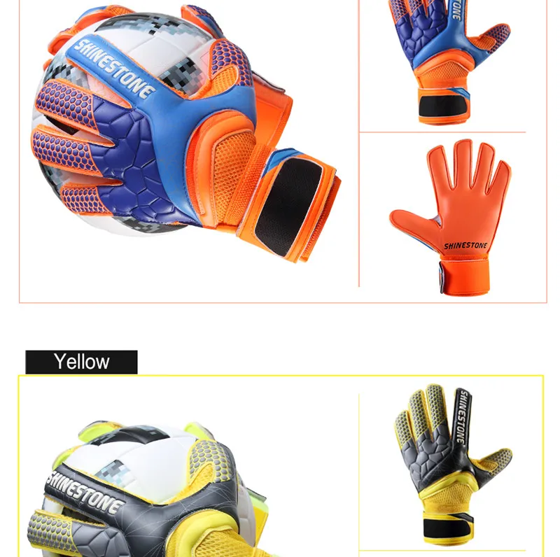 ZHENZU новые вратарские перчатки для мужчин, дети, профессиональная защита пальцев, уплотненные 4 мм латексные Goal ketter De Futebol goalie перчатки