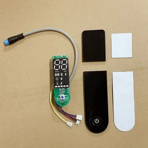 Dashboard for Xiaomi M365 Pro Scooter Circuit Board with Screen Cover for Xiaomi M365 Scooter Dashboard Speed Power Show Parts