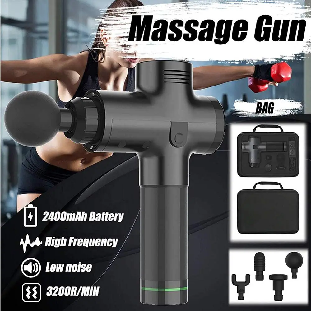 Muscle Massage Gun Handheld Deep Tissue Muscle Massager Portable Professional Percussion Massager M