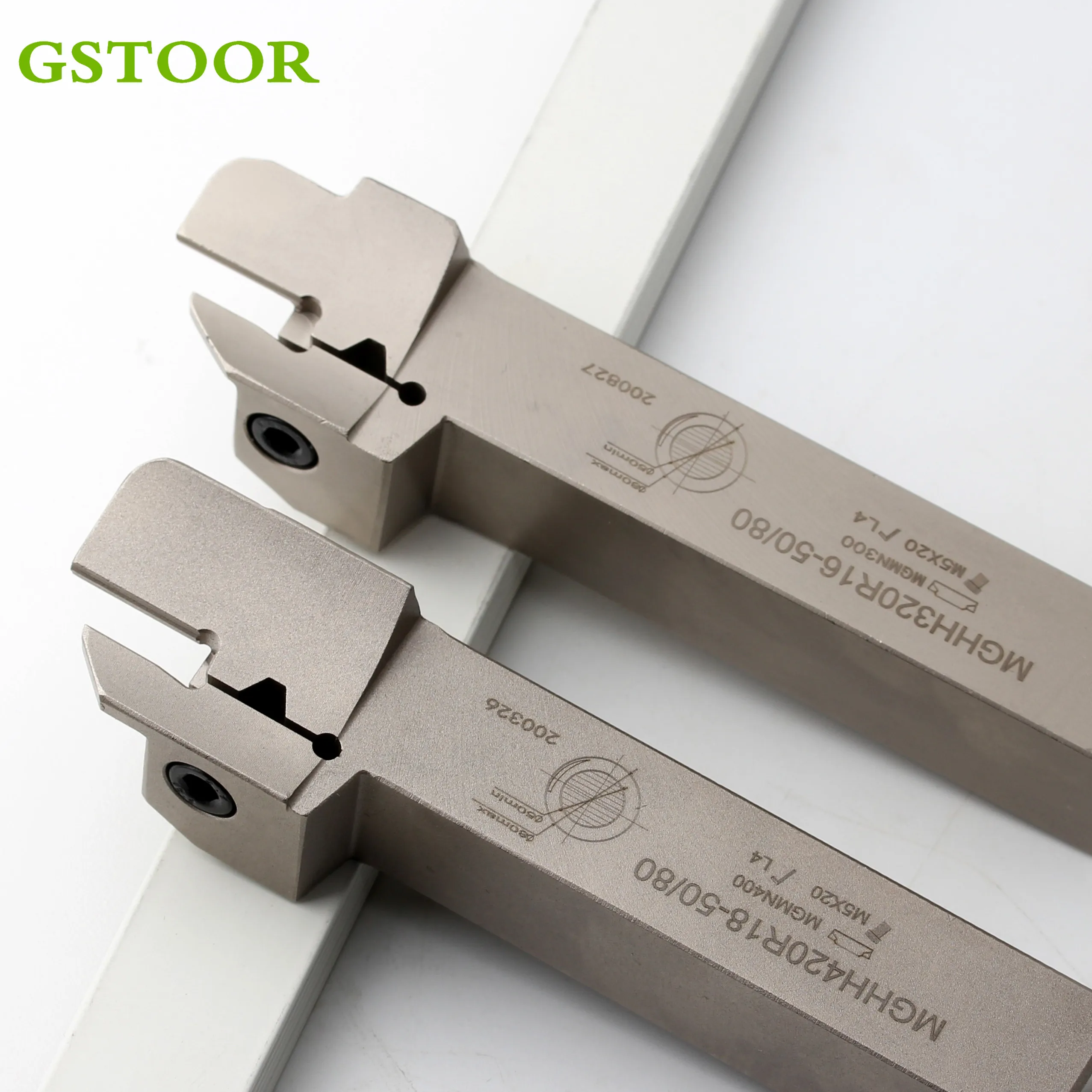 

1PC MGHH520R/L17-30/50 22-50/80 26-80/160 28-160/400 30-200/800 Spring Steel MGHH Grooving Toolholder Lathe CNC Turning Tool Bar