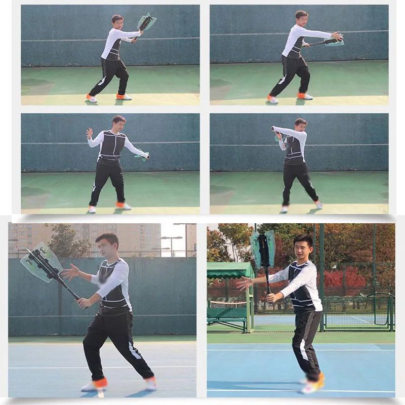 Professional Tennis Power Swing Trainer Padle Racket Resistance Fan Sports Training Machine Increase Swing Speed Accessories tennis accessories tennis trainer