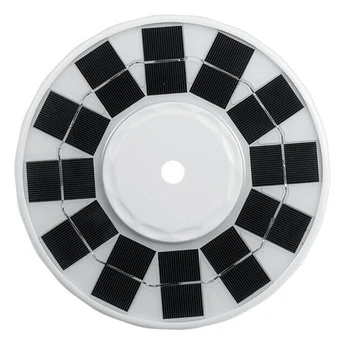 

Solar Powered Super Bright Landscape Yard Tent Outdoor Waterproof Easy Install Garden Round Flag Pole Light Courtyard Camping