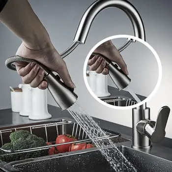 

Kitchen Bathroom Tap Faucet Pull Out Shower Head Water Spray Replacement Head Sprinkler Filter Nozzle Saving Shower new