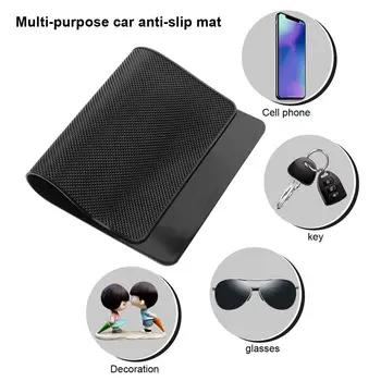 

2PCS Multifunctional Household Anti-Slip Mat Dashboard Mats Car Skidproof Dashboard Pad On-Board Barber Shop Storage Mat