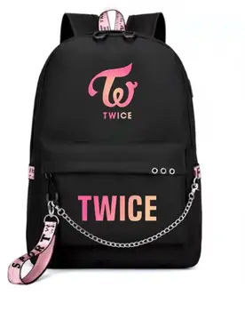 

Fashion Travel Bag KPOP Blackpink Capacity Backpack for Teenage Girls LISA JENNIE JISOO ROSE Kawaii Backpack Rucksack