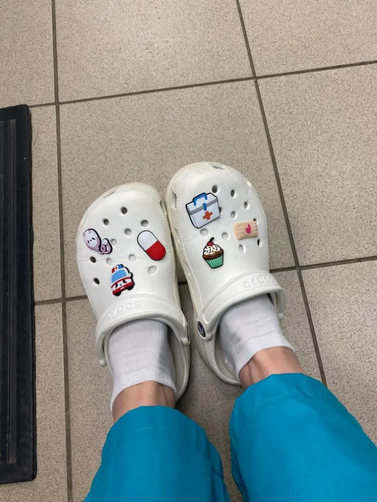 White Crocs Jibbitz Ideas