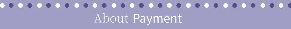 About Payment