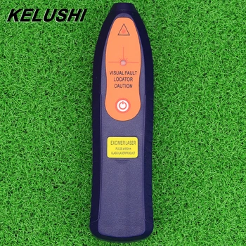

KELUSHI FTTH 1/10/20/30mW Visual Fault Locator Fiber Opitc Cable Tester 1-30km Laser Mini Tpye Red light SC/FC/ST 2.5mm