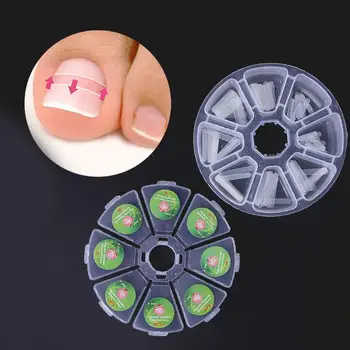 

100pcs/box Ingrown Pedicure Toenail Straightening Clip Toe Nail Sticker Brace Toenials Thick Correction Patch Foot Care Tools
