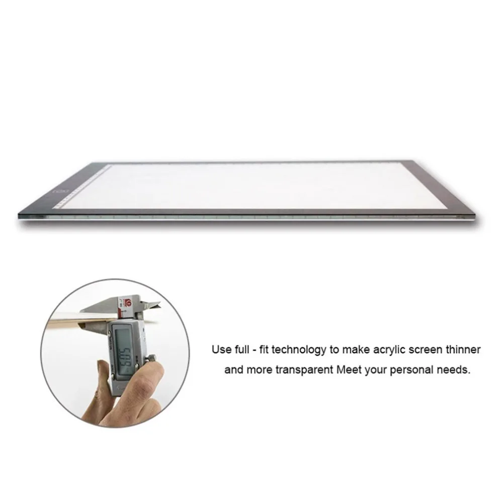 Portable Ultra-thin A3 LED Tracing light Touch Board Artist Drawing Drafting Graphics Tablet Animation Drawing Copy Board