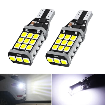 

2pcs T16 T15 W16W Canbus LED Backup Reverse Light For Kia Rio K2 3 Armrest Ceed Sportage Sorento Cerato Soul Picanto Optima K3