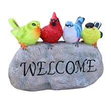 Psatoral птица Добро пожаловать бренд украшения аксессуары открытый садовые фигурки ремесла во дворе Парк Вилла декор искусство