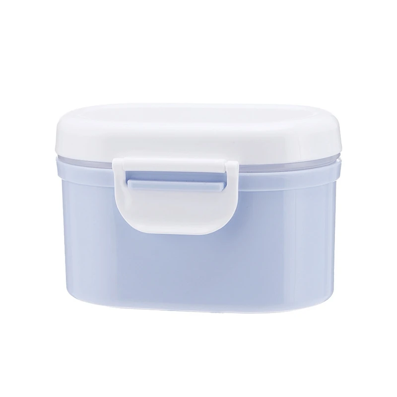 Blue S Детская коробка для хранения молока, портативный дорожный дозатор для сухого молока для малышей, герметичный контейнер для детского питания, Детская коробка для хранения еды - Цвет: Blue S