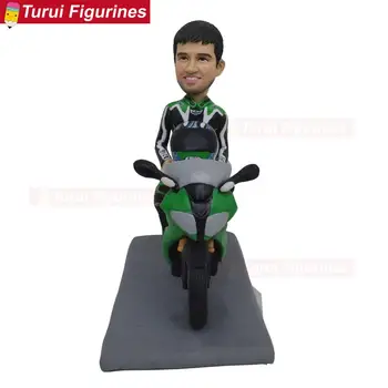

Moto race champion souvenir motorcycle sculpture art cake toppers birthday anniversary gifts favors