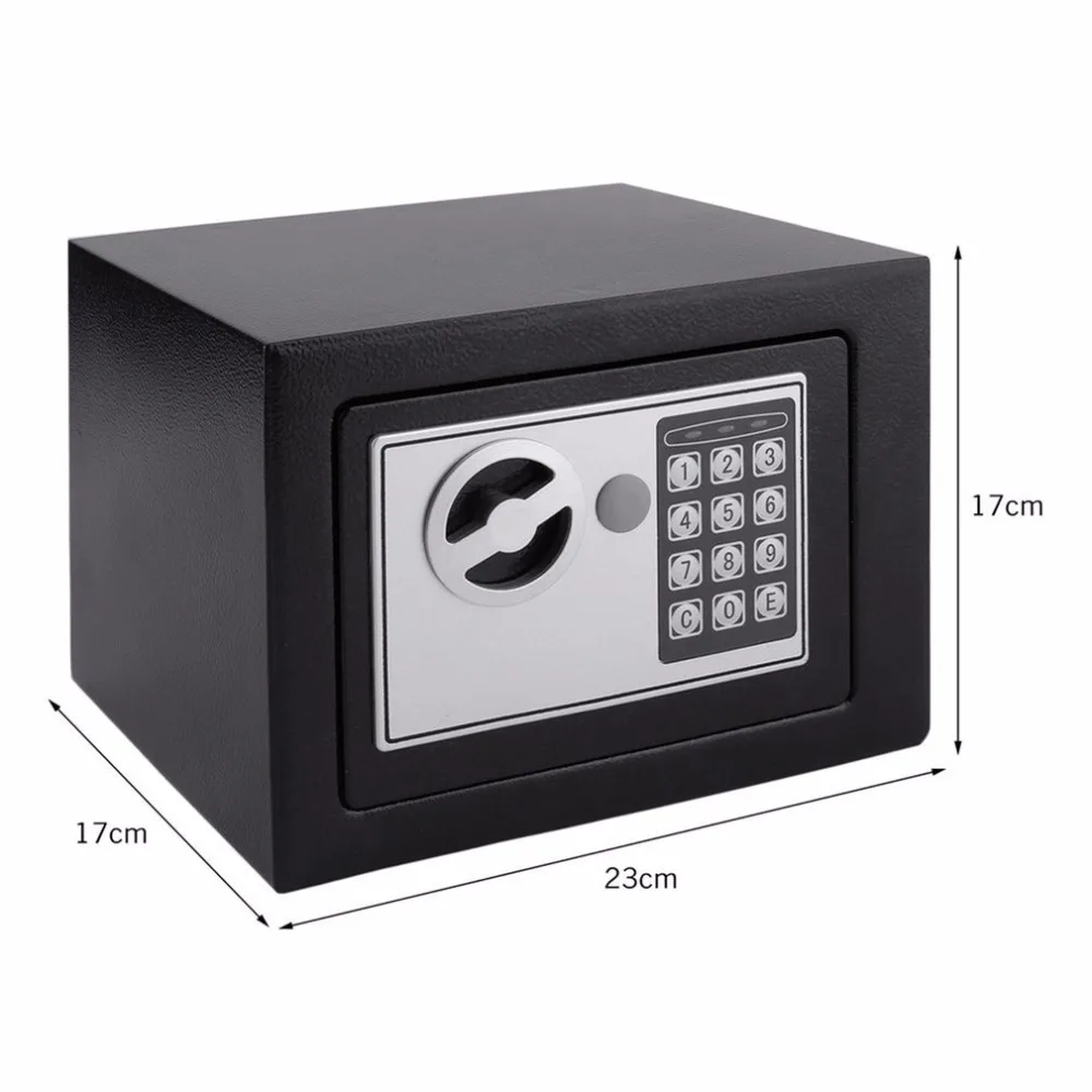4.6L Professional Safety Box Home Digital Electronic Safe Box Home Office Jewelry Money Anti-Theft Security Box caja seguridad