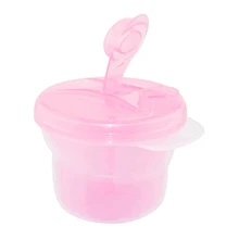 Детская молочная смесь закуски компактная кисть для пудры формула диспенсер контейнер для еды коробки для кормления ящики для детей 3 отсека