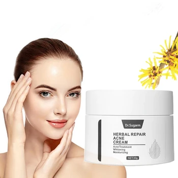 

2pcs/lot Dr.Sugarm Herbal Repair Acne Whitening Face Cream Moisturizing Wrinkle Face Fine Lines Treatment Skin Care Serum