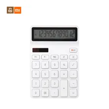 Xiaomi Mijia KACO LEMO Настольный калькулятор фотоэлектрический двойной дисплей 12 цифр интеллектуальное отключение для школьного офиса
