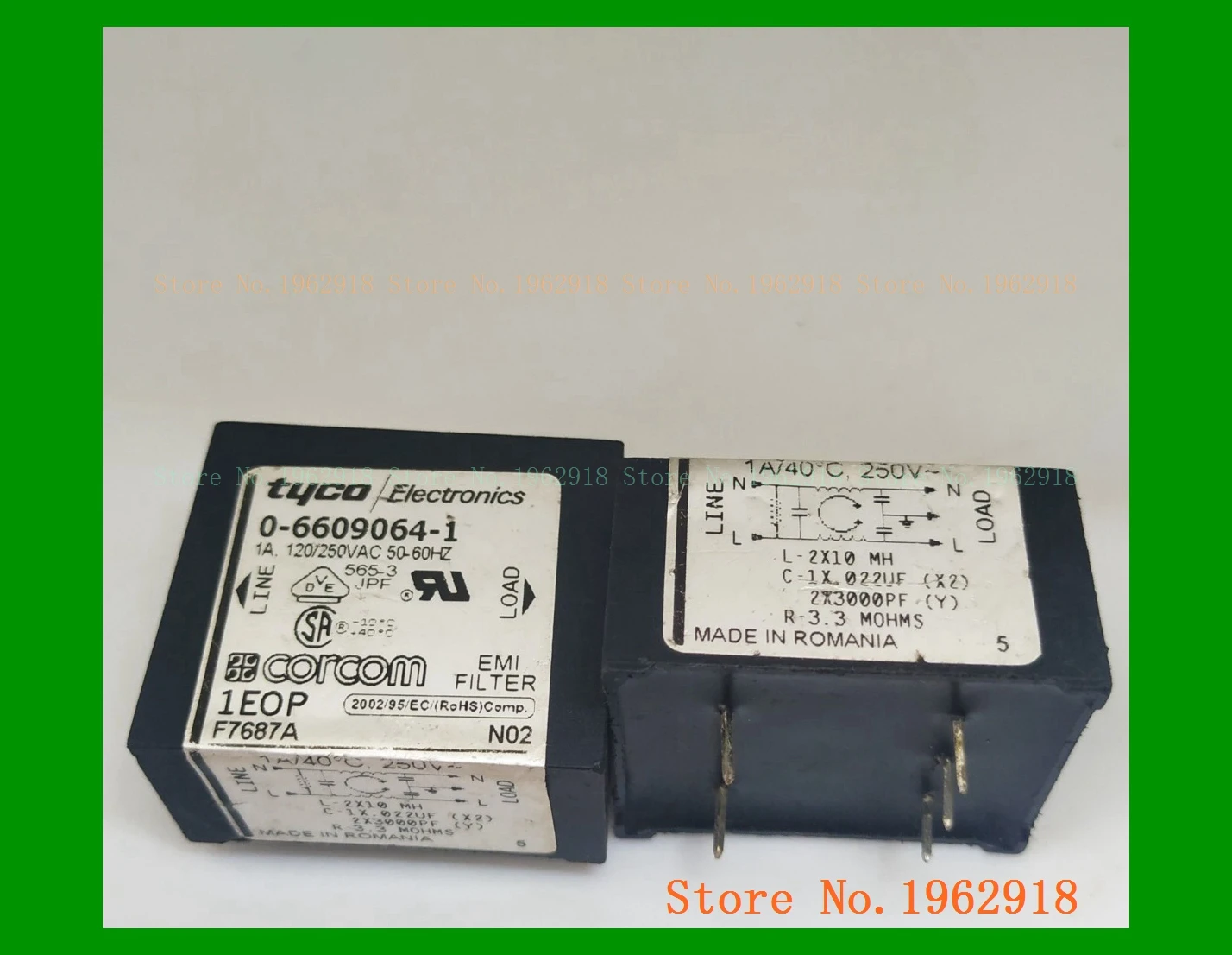 

0-6609064-1 1A 120/250VAC 50-60HZ 1EOP F7687A N02