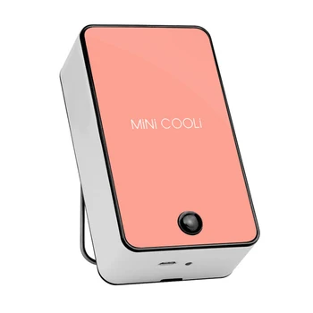 

Mini Portable Hand Held Bladeless Fan, USB Rechargeable Mini Air Conditioner Summer Cooler Fan