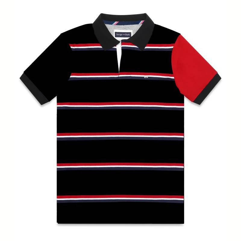 

2020 Mens Polo shirt France Eden Park Anti-shrink and pilling with high quality material superior embroidery pattern for STRIPE