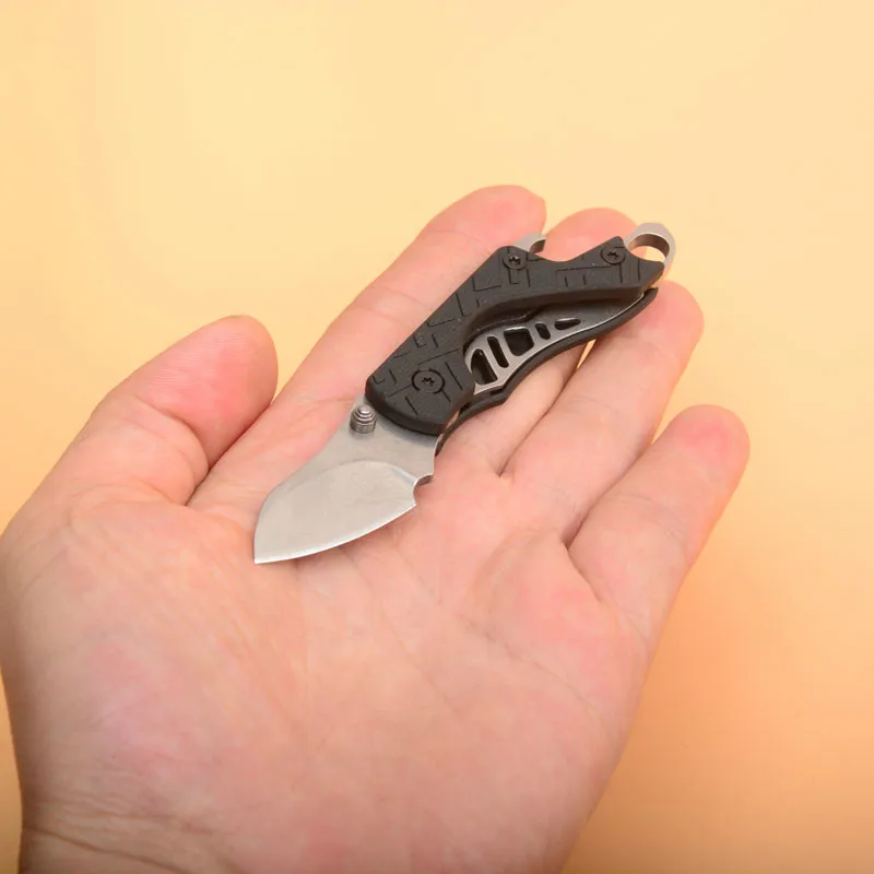 Мини карманный K31025 D2 лезвие авиационная алюминиевая ручка кухонный нож для