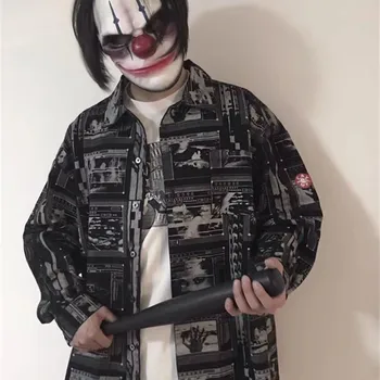 

Oversized Long sleeve CAVEMPT Shirt Men Women 1:1 Top Quality Vintage Shirt jacket denim Cav Empt mens dress shirts