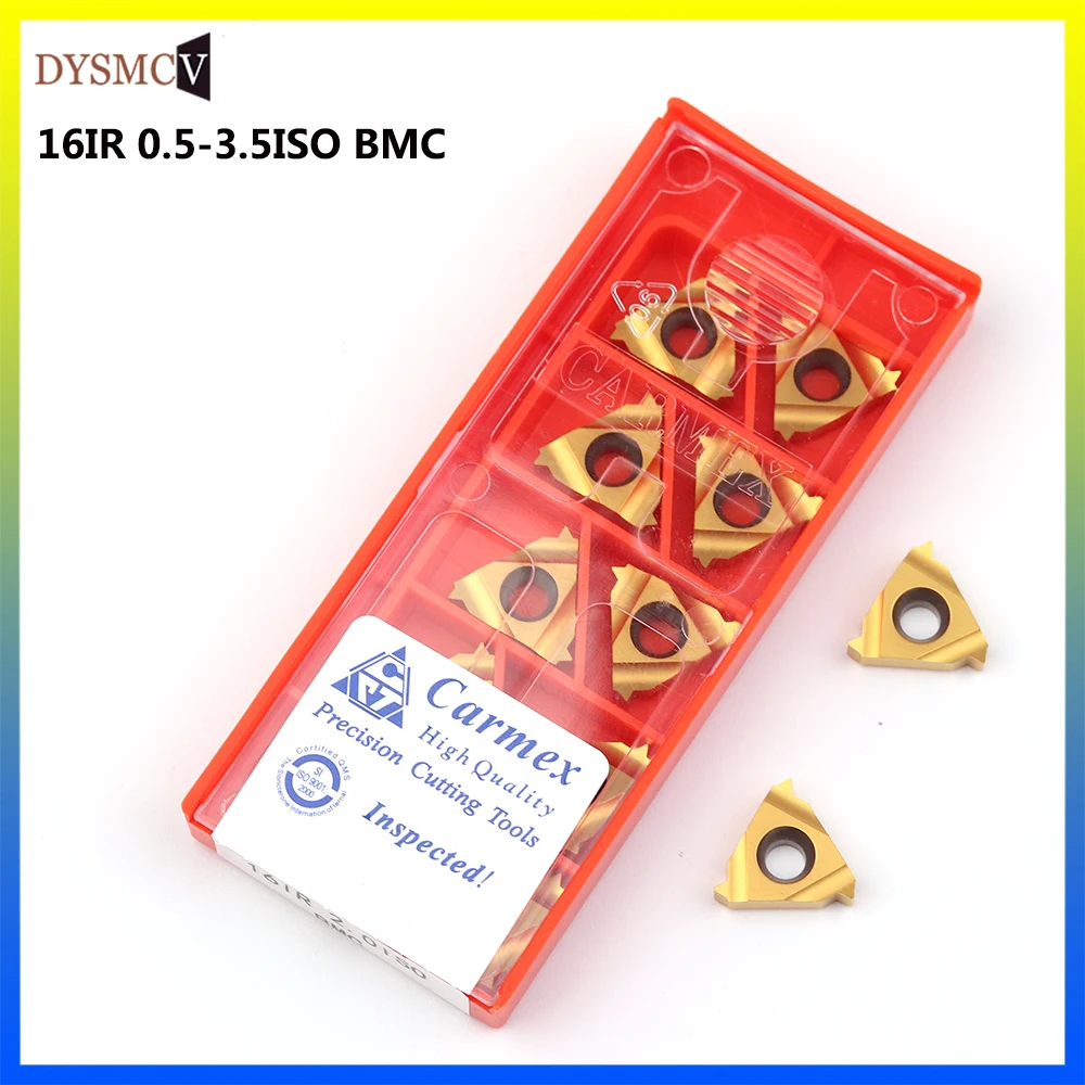 

100% Carmex16IR 16ER ISO 0.50, ISO 0.75, 1.0 ISO 1.25 ISO 1.50 ISO 1.75 ISO 2.0 ISO 2.5 ISO BMCCNC lathe thread tool lathe tool