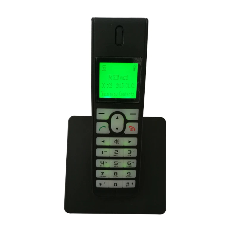 Беспроводной ручной телефон GSM с 850/900/1800/1900 МГц для домашнего и офисного
