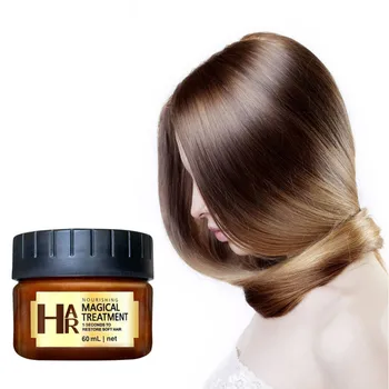 

100g Hair Care Mask Return Bouncy Advanced Molecular Deep Repairs Damage Hair Roots Lasting Nourish Hair & Scalp Treatment TSLM1
