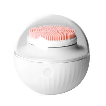 

Puff Cleansing Instrument Ultrasonic Household Electric Washing Machine Cleansing Foaming Facial Massage Pore Cleaner