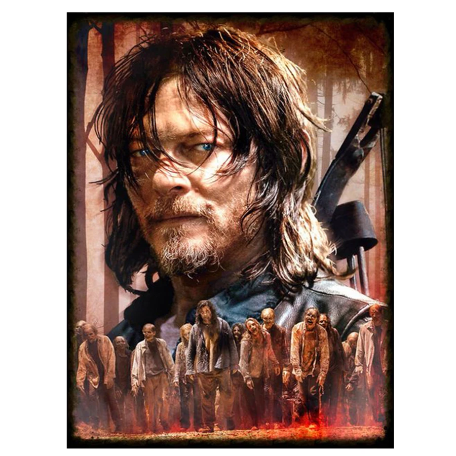 Алмазная вышивка Ходячие мертвецы 5D алмазная картина сделай сам Постер