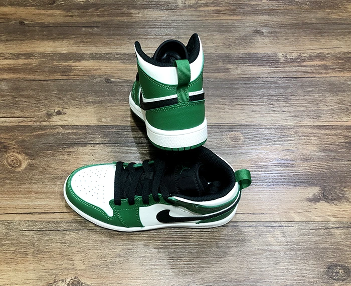 Nike Air Jordan 1 Новое поступление обувь для детей Дышащие Детские Баскетбол Спорт на открытом воздухе спортивная обувь#554724-124