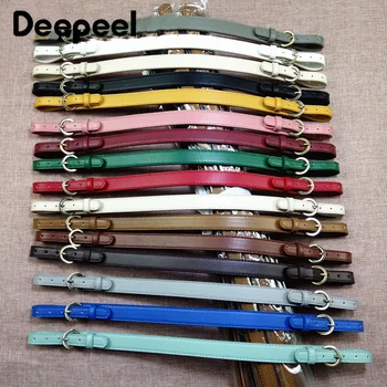 

Deepeel 2pcs 51cm Imitation Leather Bag Shoulder Strap PU Handle Hang Buckle Carry Handle DIY Luggage Hardware Accessories BF477