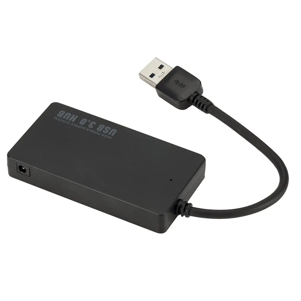 4-Порты и разъёмы USB 3,0 концентратор 5 Гбит/с Портативный Благодаря компактному размеру ПК Mac ноутбук, настольный компьютер