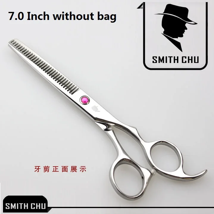 Smith Chu 5," 5,5" 6," 6,5" " Профессиональная машинка для стрижки волос режущие ножницы для салона Парикмахерские филировочные ножницы, парикмахерские поставщиков LZS0004 - Цвет: LZS0005 70 no bag