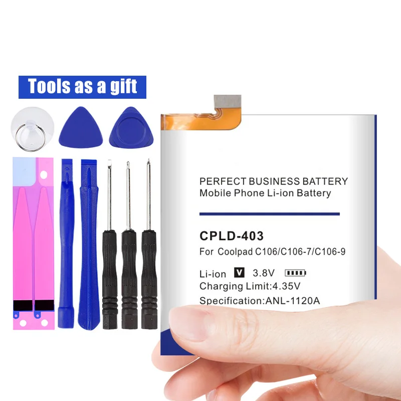 Высокое качество CPLD-403 батарея 6650 мАч для Letv LeEco Coolpad Cool1 Cool 1 Dual C106 C106-7 C106-9 батареи для мобильных телефонов
