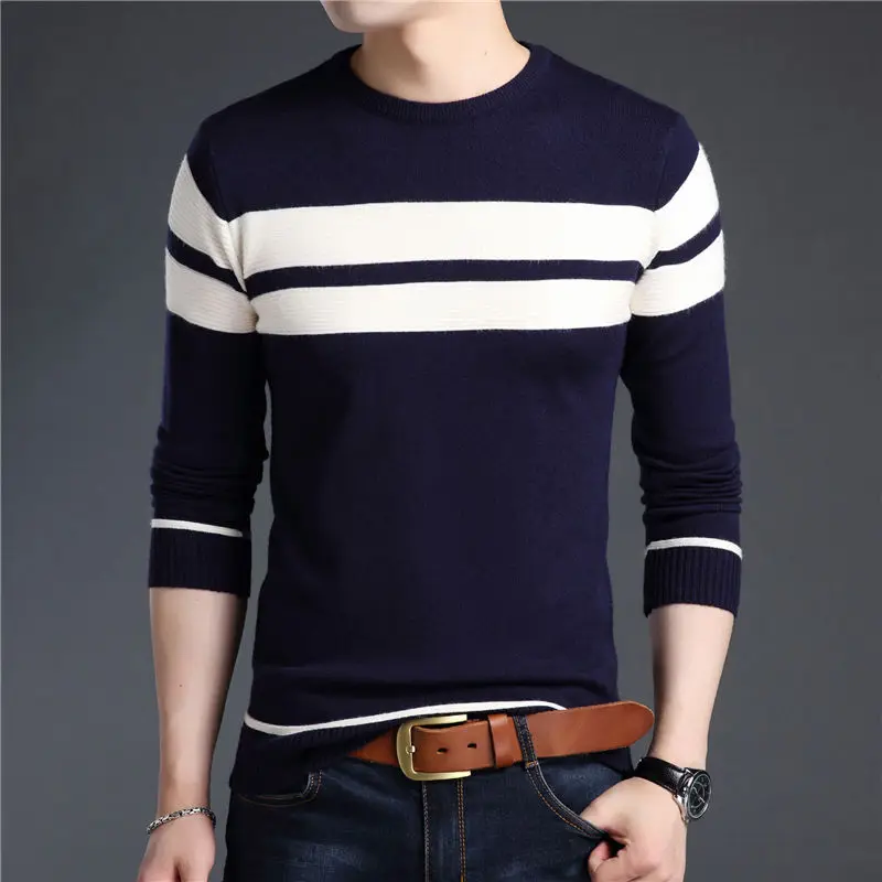 New Fashion Spring Autumn men Wool Pullovers Men Sweaters Pullover men colorful sweater O-Neck