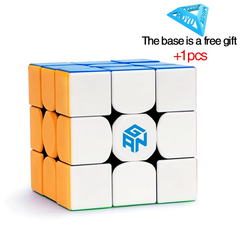 

Newest Original Gan354M 3x3x3 Magnetic Cube Gans 3x3x3 magic Cube Professional GAN 354 M 3x3 Speed Cube Twist Educational Toys
